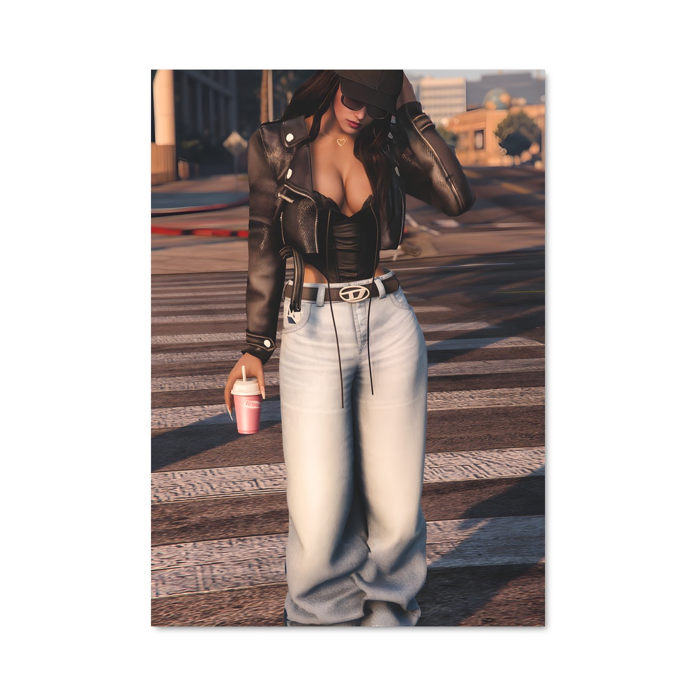 Poster Gta femme